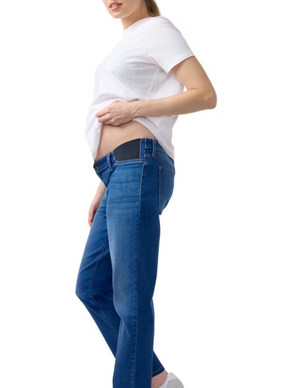 Isabel Maternity Capri Jeans